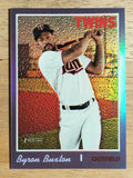 2019 Topps Heritage Chrome Purple Refractors #THC539 Byron Buxton