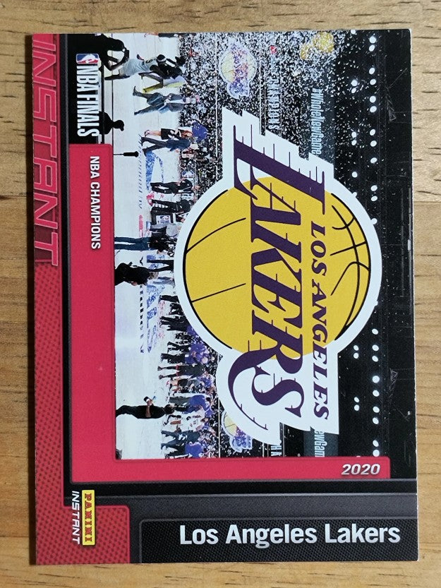 2019-20 Panini Instant Lakers NBA Champions #1 Lakers Logo