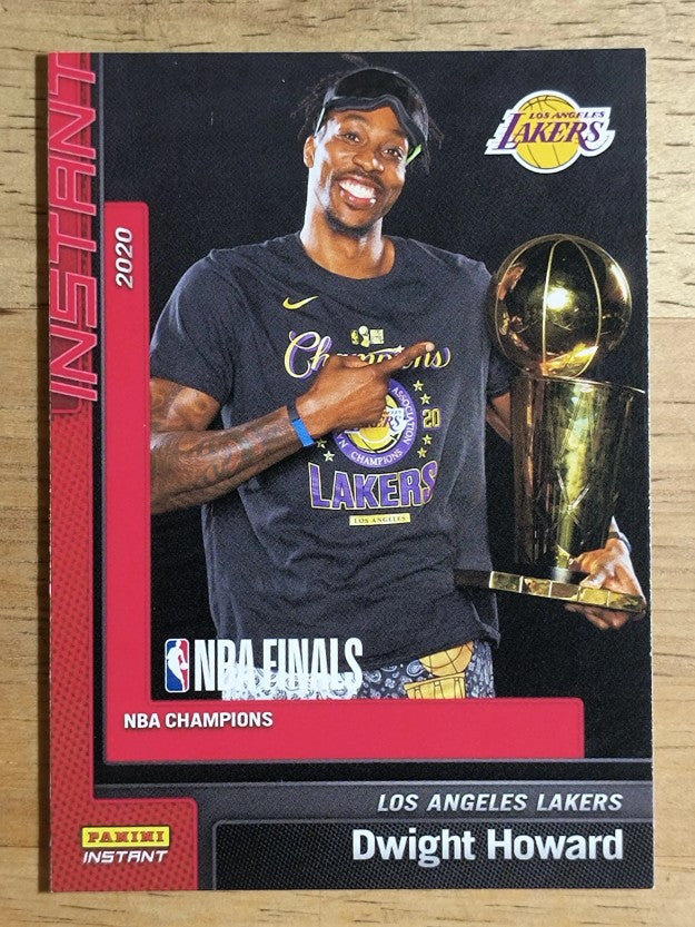 2019-20 Panini Instant Lakers NBA Champions #12 Dwight Howard