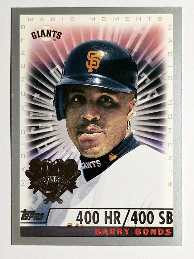 2000 Topps Opening Day #161 Barry Bonds MM 400/400