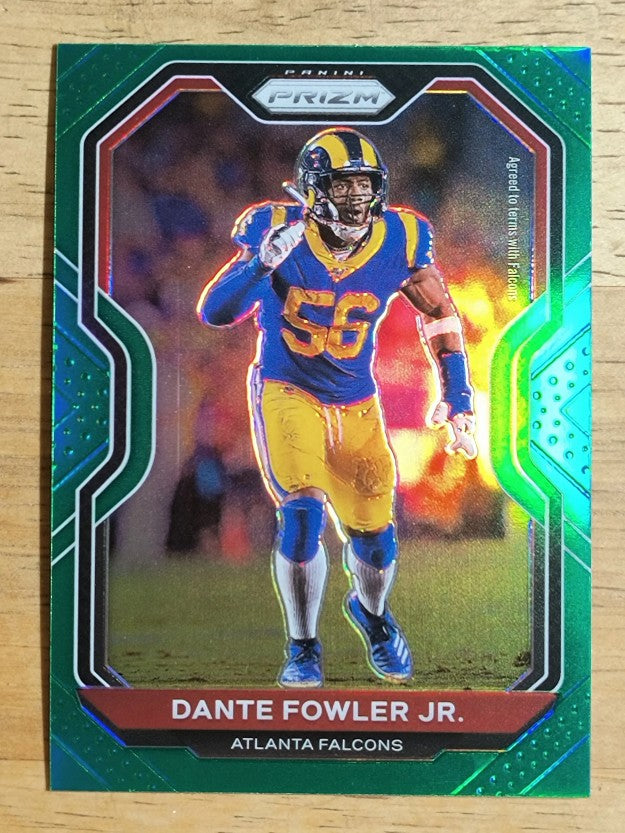 2020 Panini Prizm Prizms Green #229 Dante Fowler Jr.