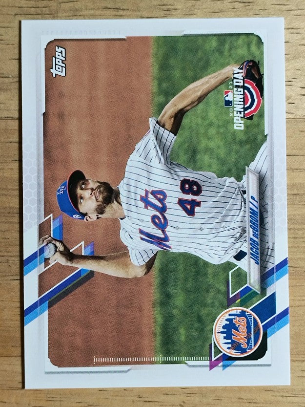 2021 Topps Opening Day #131 Jacob deGrom