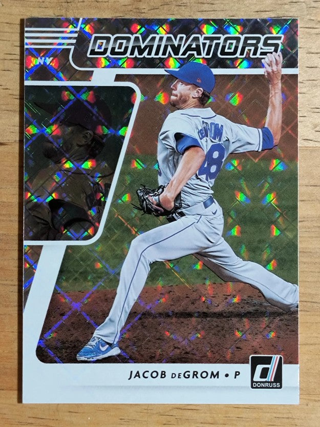 2021 Donruss Dominators Diamond #2 Jacob deGrom