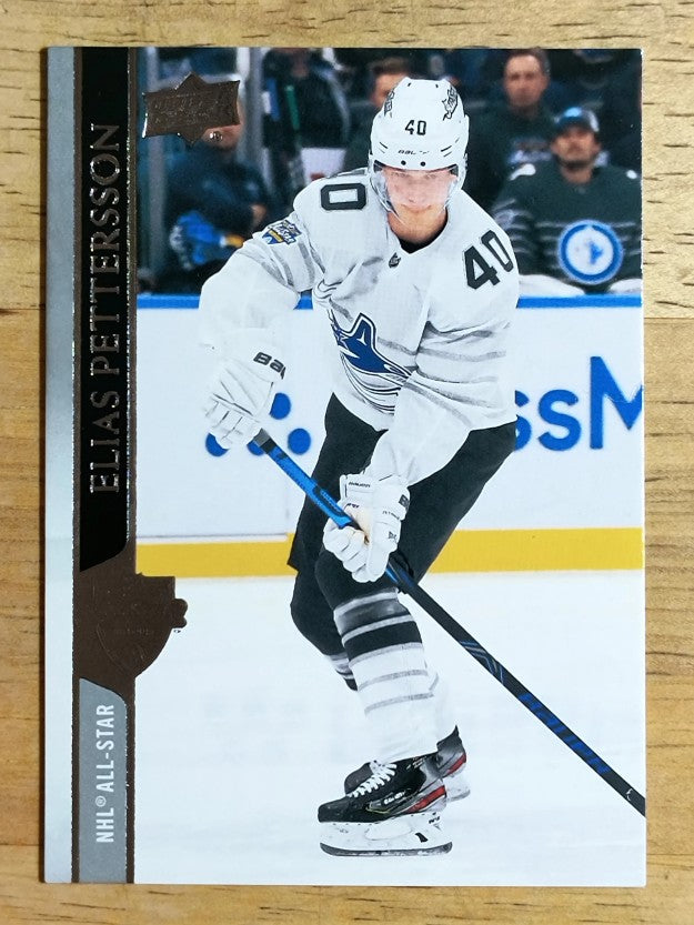 2020-21 Upper Deck #685 Elias Pettersson AS