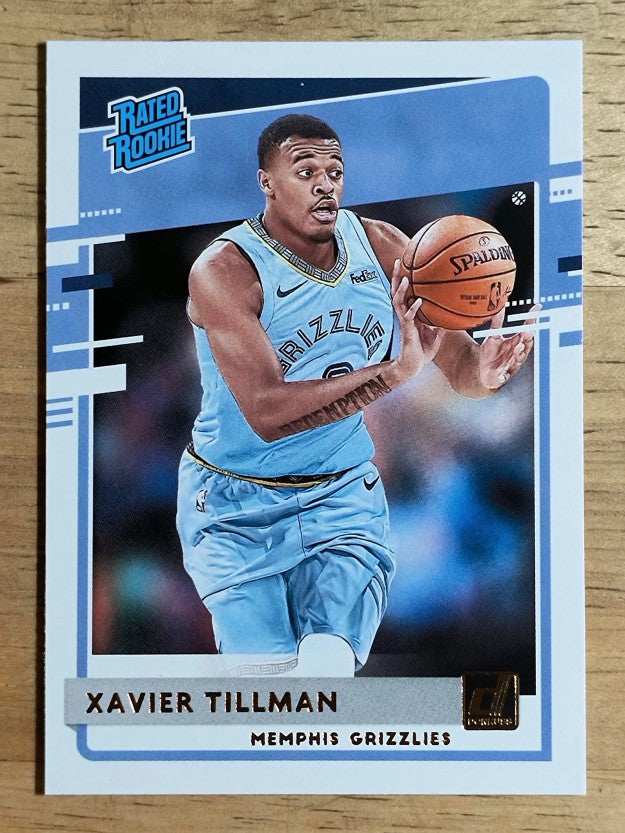 2020-21 Donruss #218 Xavier Tillman RR RC