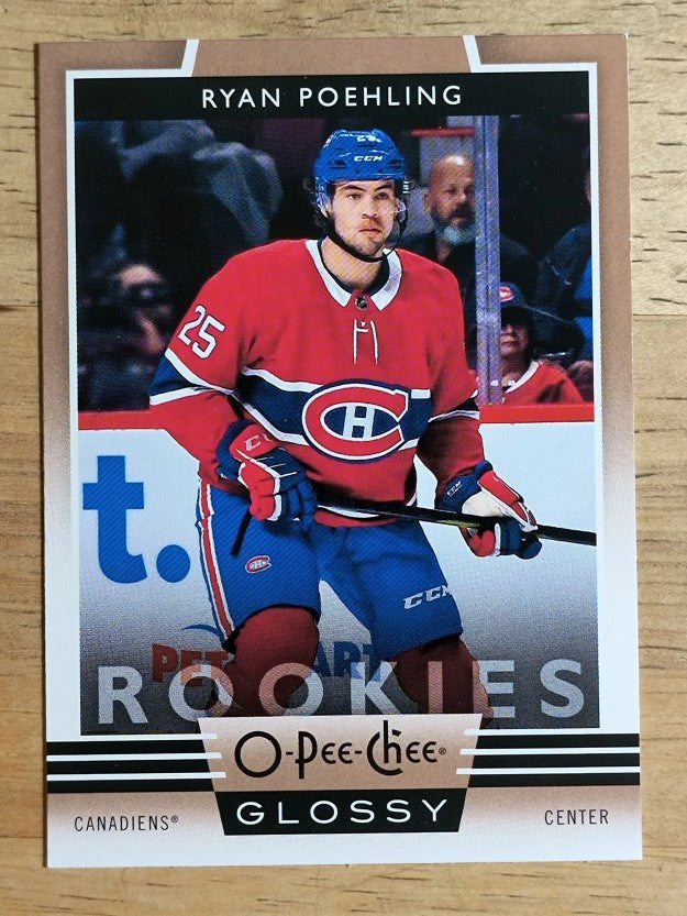 2019-20 O-Pee-Chee Glossy Rookies Copper #R8 Ryan Poehling