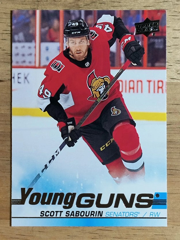2019-20 Upper Deck #220 Scott Sabourin YG RC