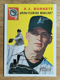 2003 Topps Heritage #412 A.J. Burnett SP