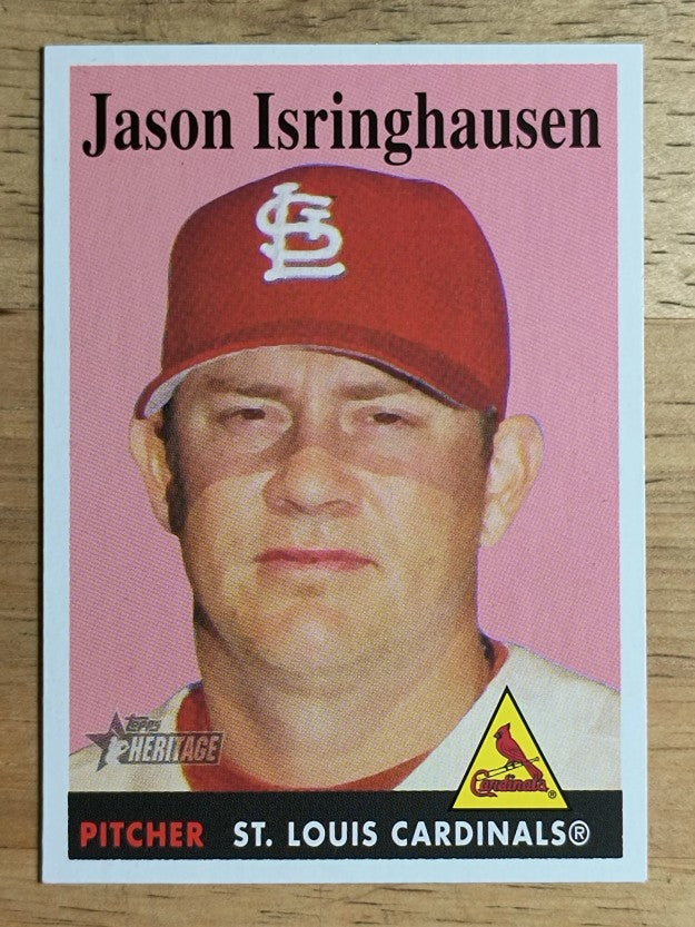 2007 Topps Heritage #337 Jason Isringhausen