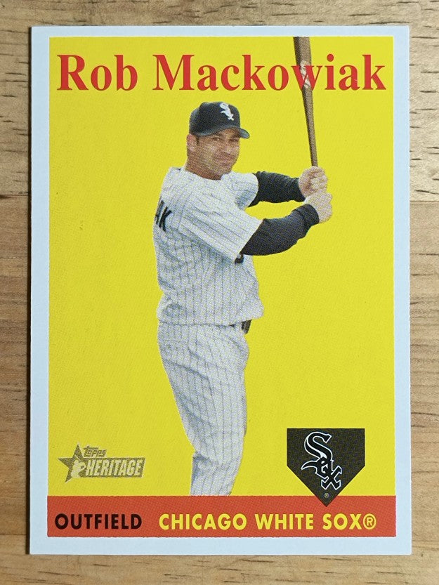 2007 Topps Heritage #11b Rob Mackowiak YT