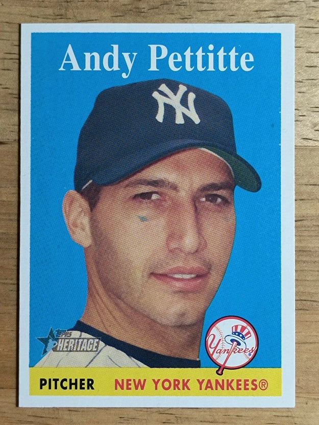 2007 Topps Heritage #266 Andy Pettitte SP