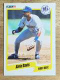 1990 Fleer #512 Alvin Davis