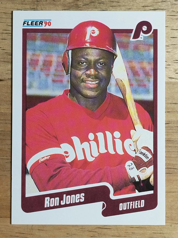 1990 Fleer #563 Ron Jones