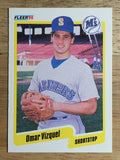 1990 Fleer #528 Omar Vizquel