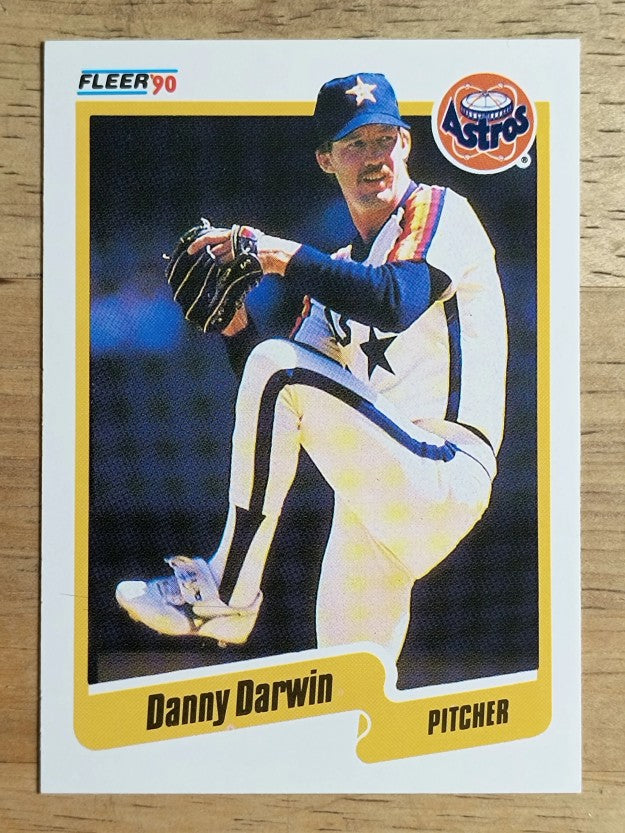 1990 Fleer #227 Danny Darwin