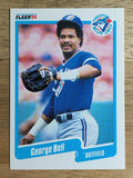 1990 Fleer #76 George Bell