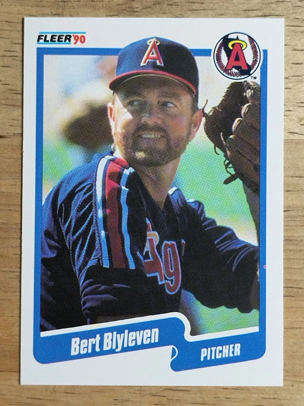 1990 Fleer #128 Bert Blyleven