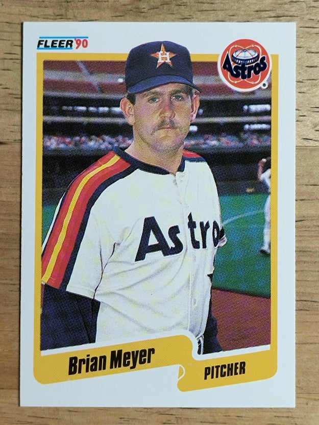 1990 Fleer #232 Brian Meyer