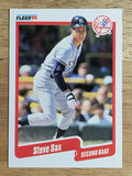 1990 Fleer #455 Steve Sax