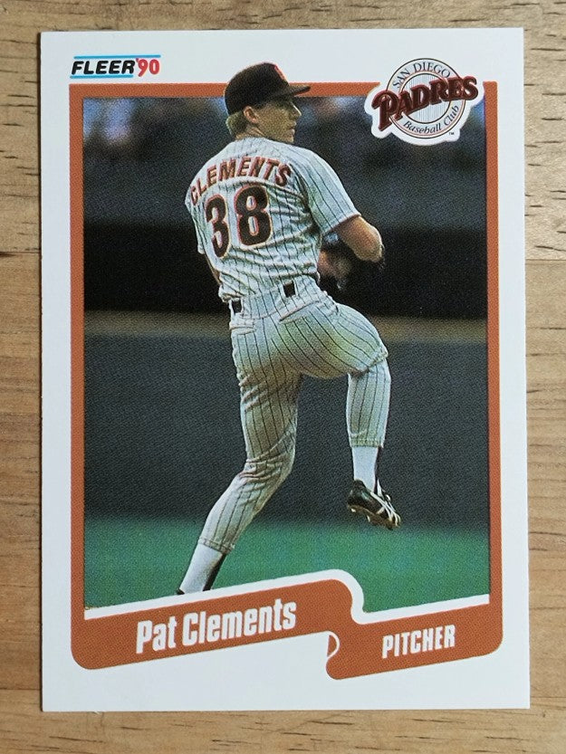 1990 Fleer #153 Pat Clements