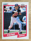 1990 Fleer #374 Greg Gagne