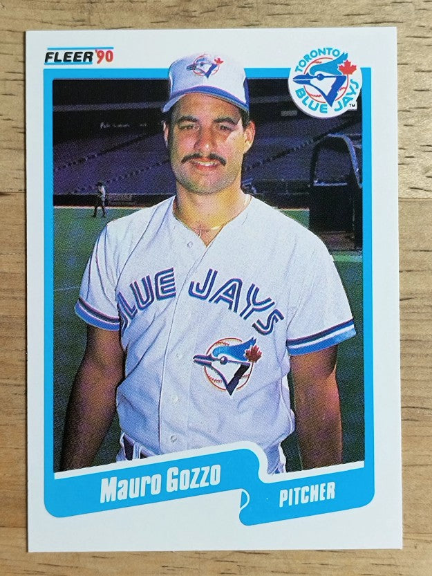 1990 Fleer #82 Mauro Gozzo RC