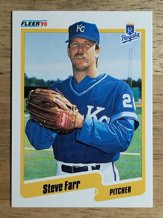 1990 Fleer #107 Steve Farr
