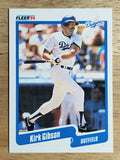 1990 Fleer #393 Kirk Gibson