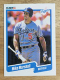 1990 Fleer #401 Mike Marshall