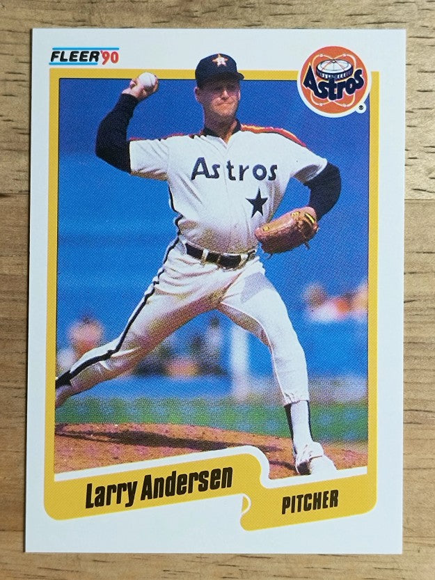 1990 Fleer #221 Larry Andersen