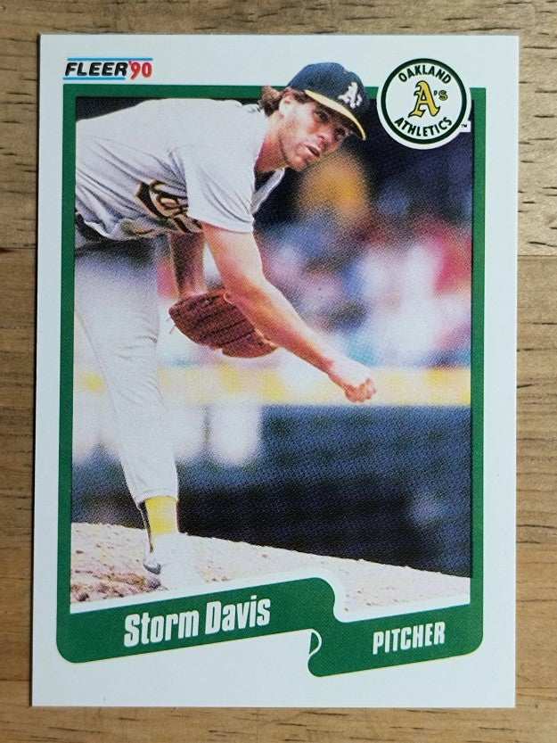 1990 Fleer #5 Storm Davis