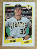 1990 Fleer #466 Jim Gott