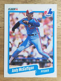 1990 Fleer #355 Andy McGaffigan