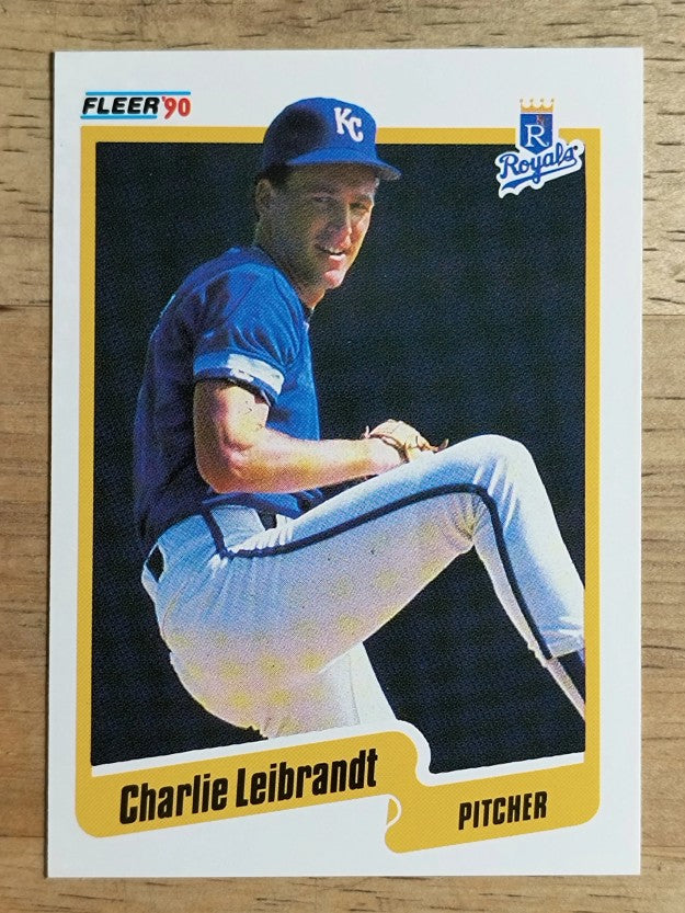 1990 Fleer #112 Charlie Leibrandt