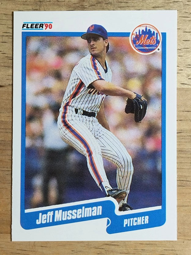 1990 Fleer #212 Jeff Musselman