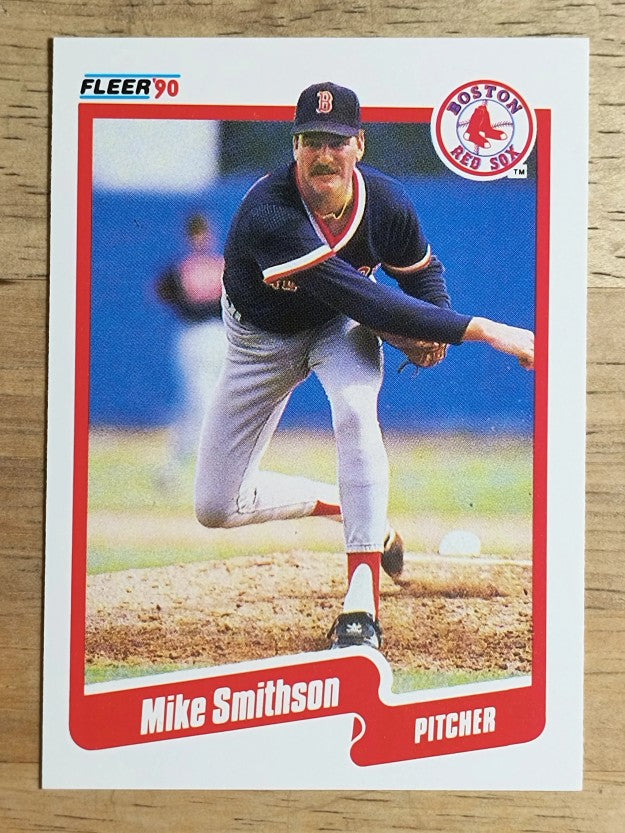 1990 Fleer #288 Mike Smithson