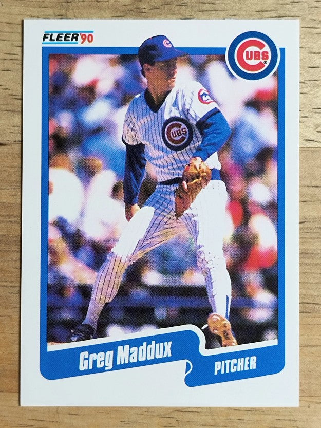 1990 Fleer #37 Greg Maddux