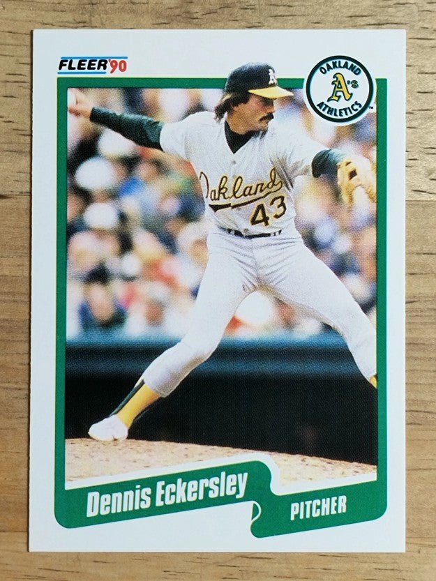 1990 Fleer #6 Dennis Eckersley