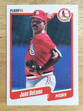 1990 Fleer #248 Jose DeLeon