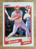 1990 Fleer #423 Barry Larkin