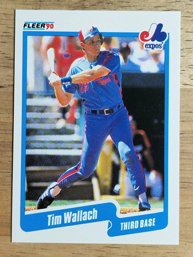 1990 Fleer Canadian #364 Tim Wallach
