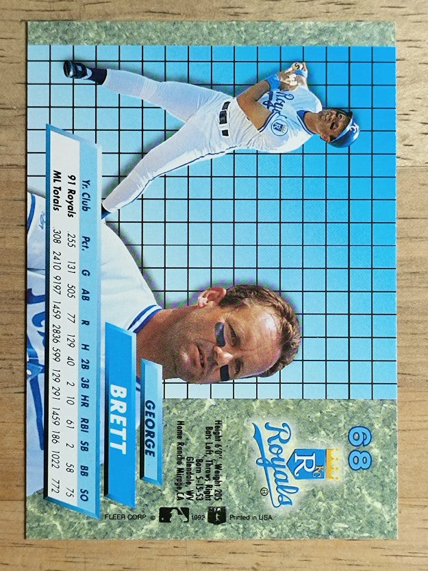 1992 Ultra #68 George Brett