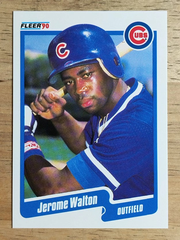 1990 Fleer Canadian #44 Jerome Walton