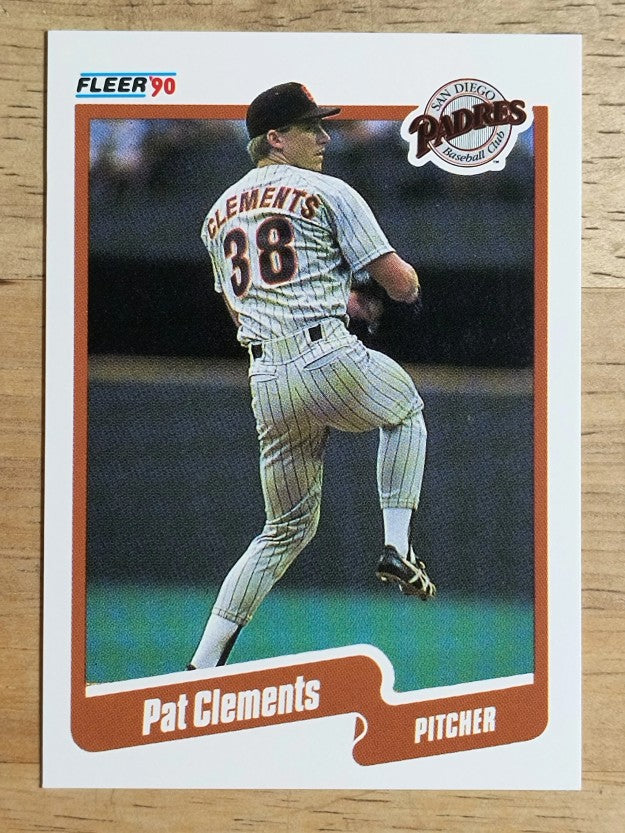 1990 Fleer Canadian #153 Pat Clements
