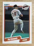 1990 Fleer Canadian #153 Pat Clements