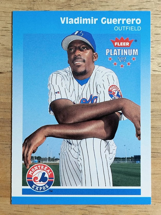 2002 Fleer Platinum #45 Vladimir Guerrero