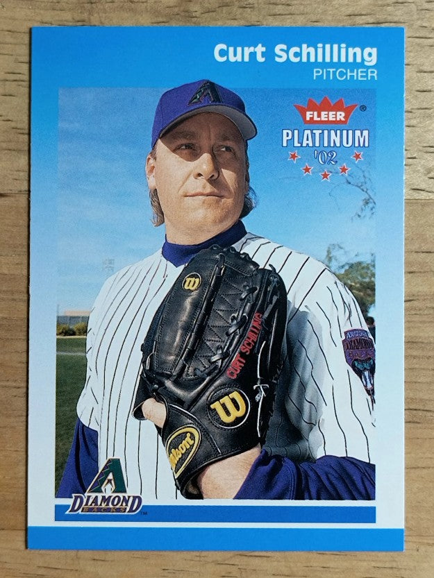 2002 Fleer Platinum #60 Curt Schilling