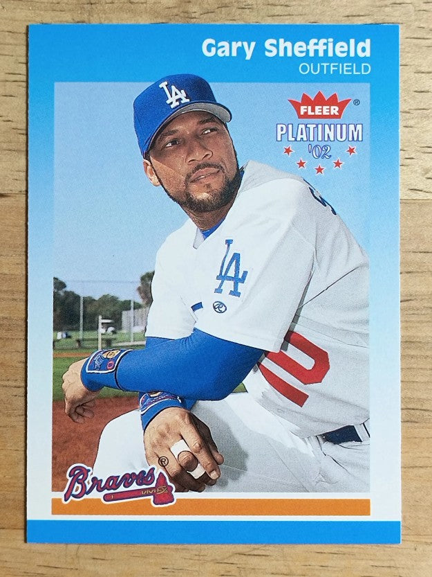 2002 Fleer Platinum #72 Gary Sheffield