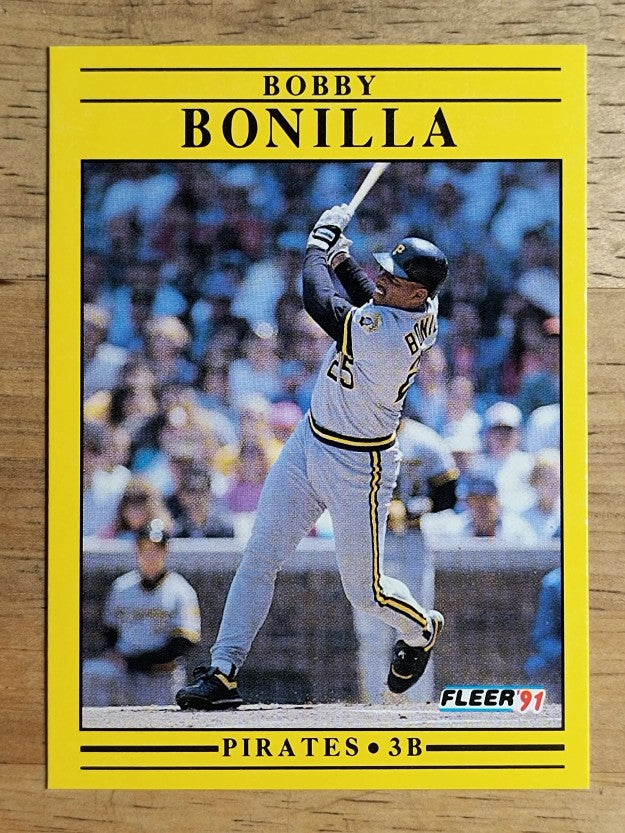 1991 Fleer #34 Bobby Bonilla