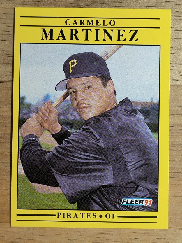 1991 Fleer #44 Carmelo Martinez